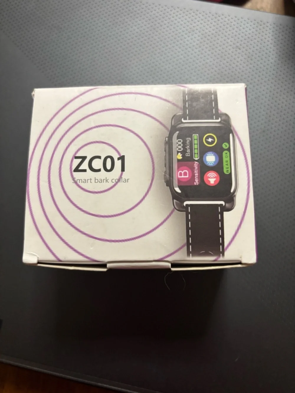 ZC01 Smart Bark Collar – Black Size Small